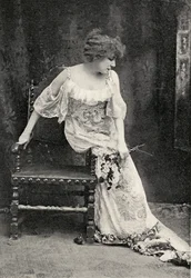 Sarah Bernhardtová (1844-1923) ve filmu Camille